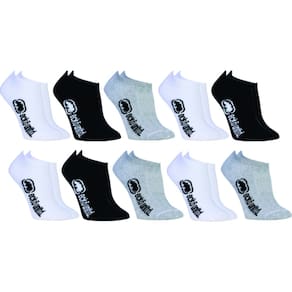 Kit 10 Meias Invisível Unisex Adulto Ecko Ulntd
