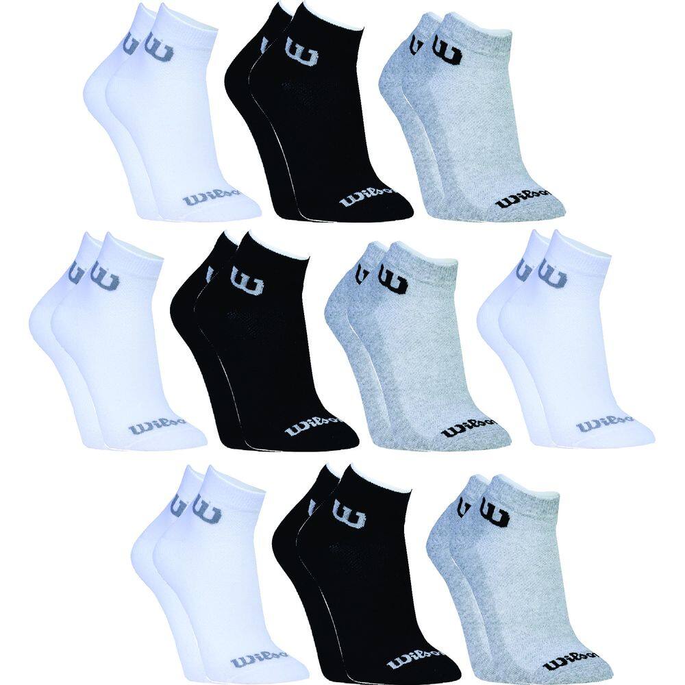 Kit 10 Meias Cano Curto Unisex Adulto