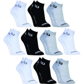 Kit 10 Meias Cano Curto Unisex Adulto