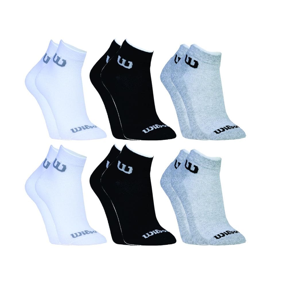 Kit 6 Meias Cano Curta Masculina Adulto