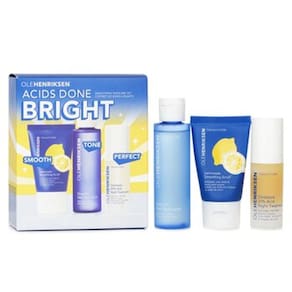 Conjunto de cuidados com a pele Ole Henriksen Acids Done Bright w/ Scrub + Tone