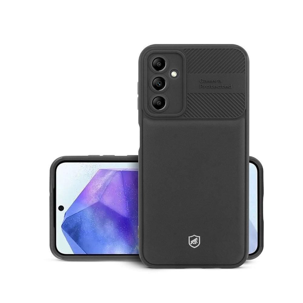 Capa Para Samsung Galaxy A55 - Symetric Preta - Gshield