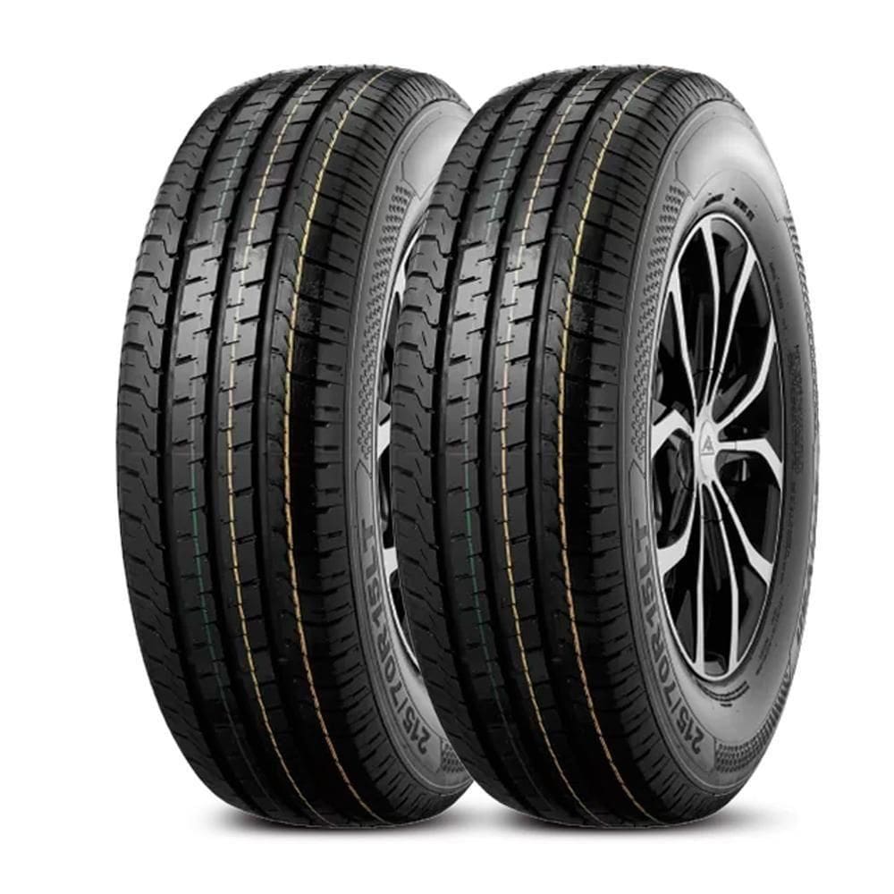 Pneu Aro 14 Aoteli Effivan 185r14c 100/102q- 2 Unidades