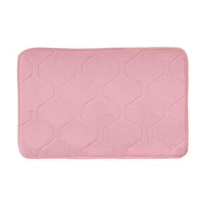 Tapete De Banheiro Touch 04 Rosa 0,60x0,80m - Edantex