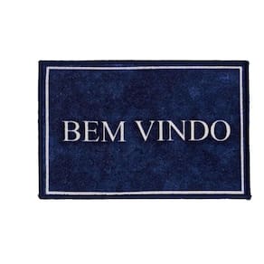 Capacho Antiderrapante Clean 32 Azul 0,40x0,60m