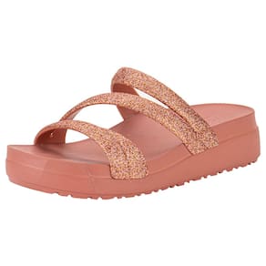 Tamanco Feminino Anabela Glitter Up Zaxy 19068