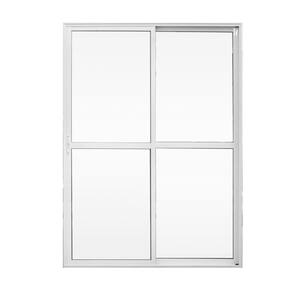 Porta Sacada 2 Folhas Alumínio 1,20 X 2,10 com Fechadura Hale Esquadrias
