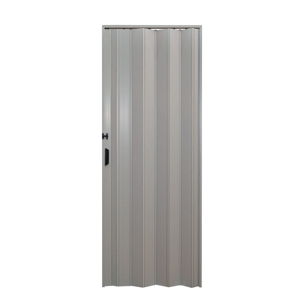 Porta Sanfonada de Pvc 70cm X 210cm Cinza