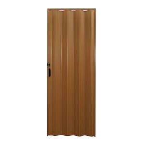 Porta Sanfonada de Pvc 80 Cm X 210cm Cerejeira Marrom