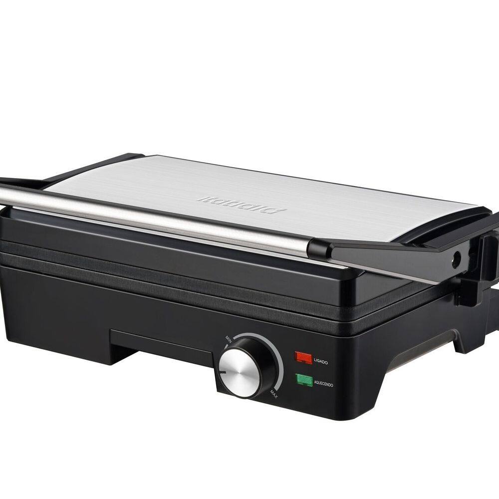 Grill Midi 1.200w Inox 127v com 3 Aberturas