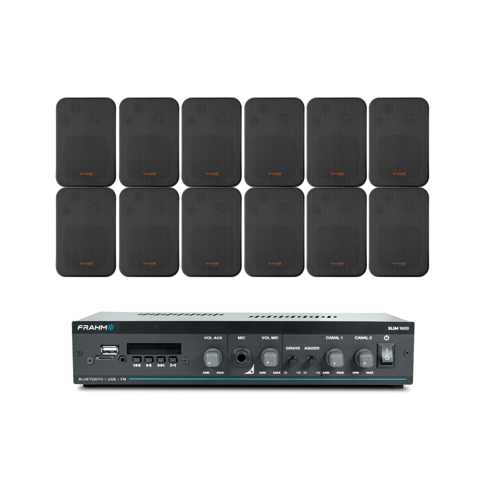 Kit Slim 1600 G5 + 6 Pares de MSB60N