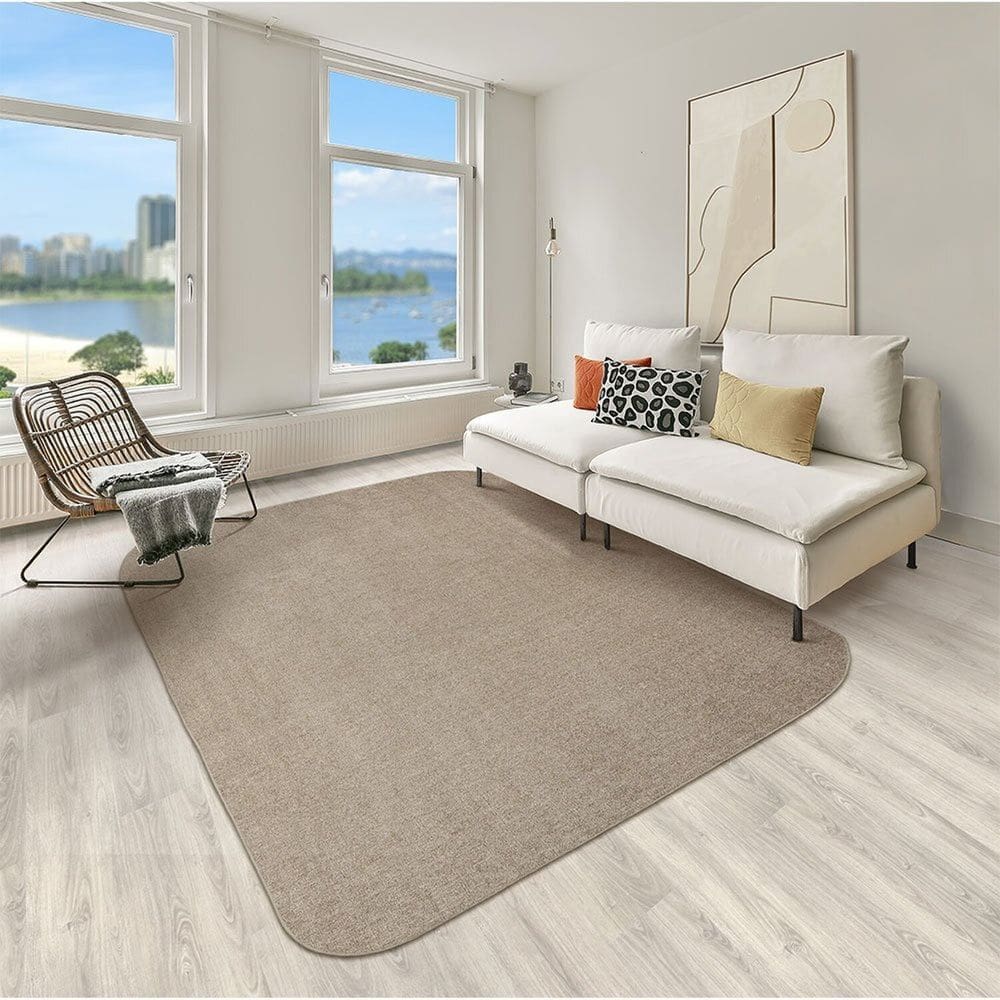 Tapete 150x200cm Elegant Organico Cantos Bege