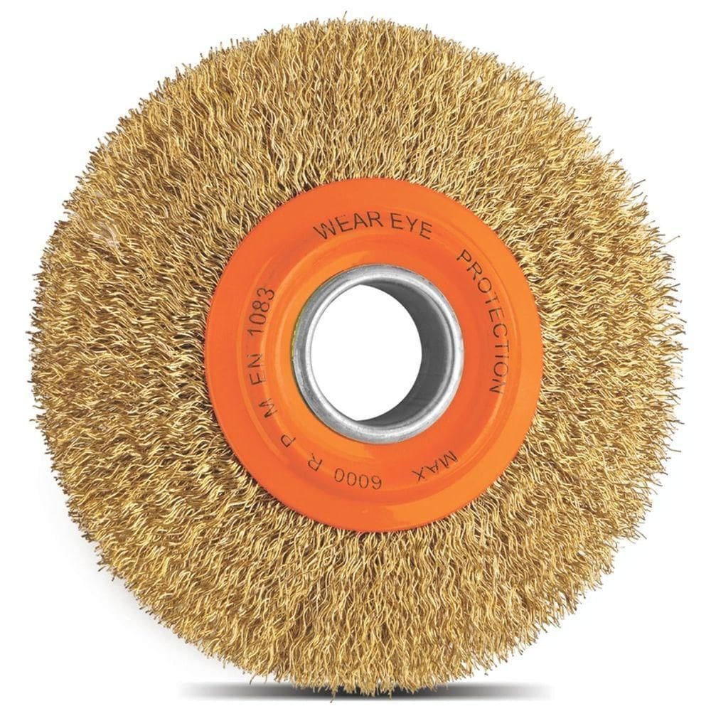 Escova Circular Arame Ondulado 6x1/2`` Tramontina Pro Tramontina