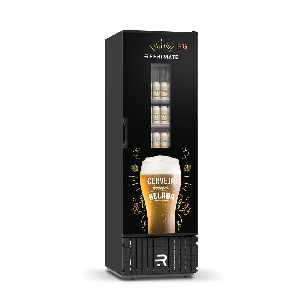 Visa Cooler Cervejeiro Expositor Porta Com Janela -7,5 a 2 ºc 570l Vcce570pj 220v - Refrimate