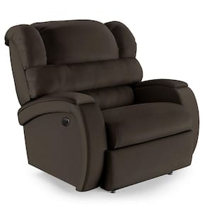 Poltrona Do Papai Reclinável Napoli Power Elétrica Massagem Pu Marrom Fh1