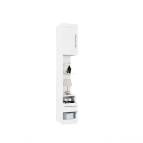 Módulo 1 Porta 1 Gaveta Star Branco - Poliman