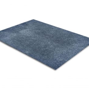 Tapete Carpete Simples Aveludado 2,00x3,00 Borda Sem Costura Cinza