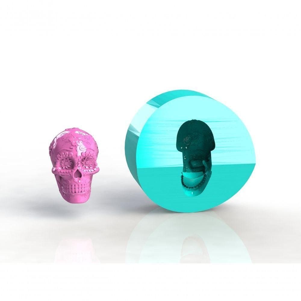 Molde Silicone Caveira Hb Mexicana