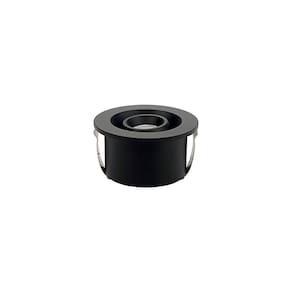 Spot De Embutir Nordecor Ollo Mini Redondo Led Alto Irc 90 3w Bivolt Preto 3000k Luz Amarela 6543