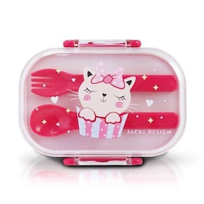 Pote P- Lanche De 2 Andares Infantil 400ml Jacki Design - Pimpolhos Pink