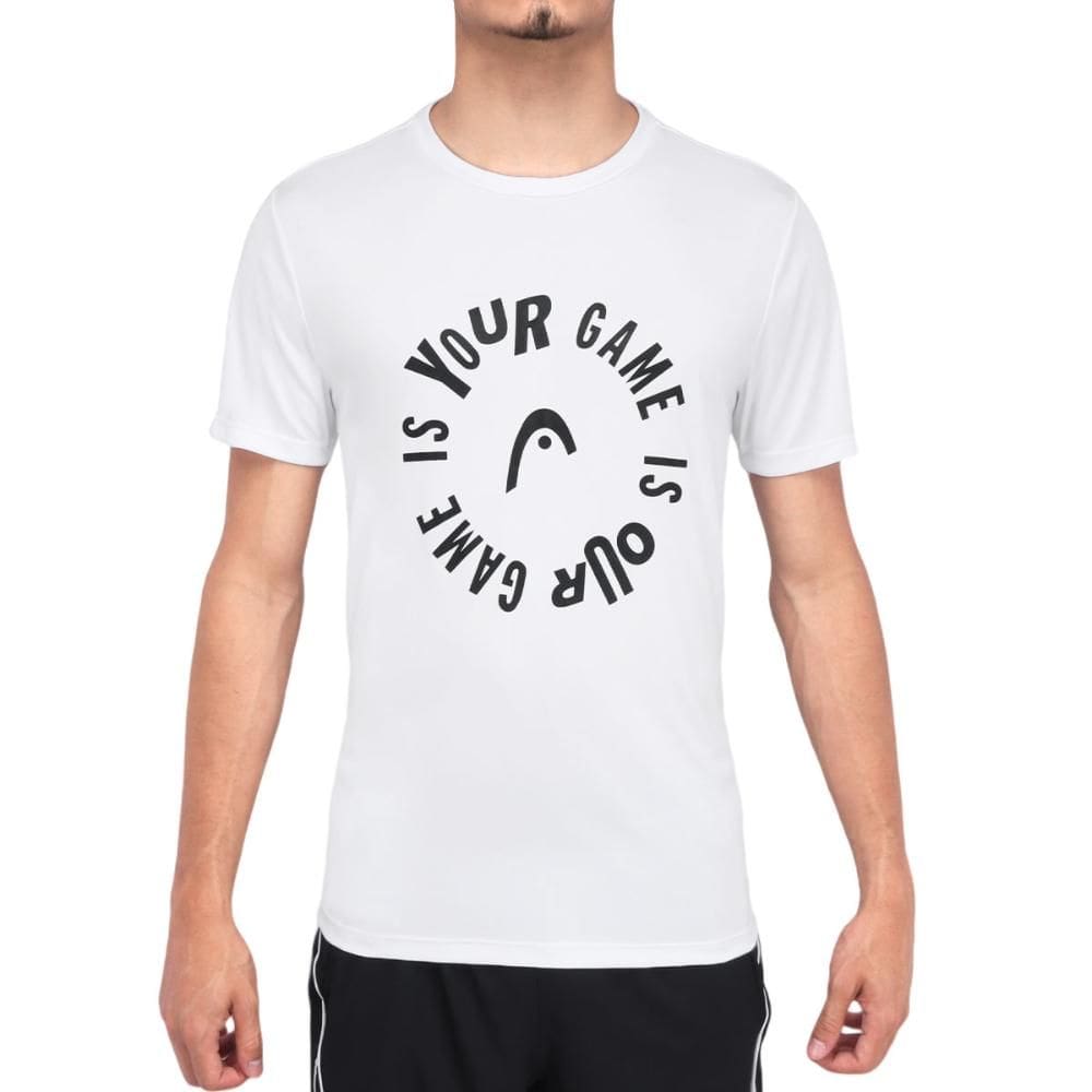 Camiseta Head Dry Estampa Game Branca