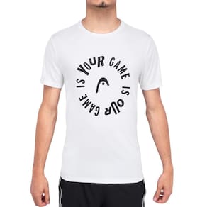 Camiseta Head Dry Estampa Game Branca