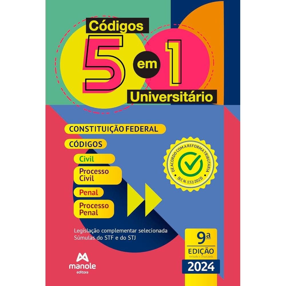 Códigos 5 em 1 Universitário