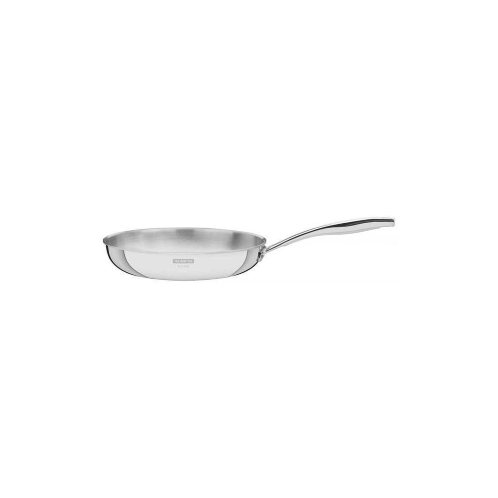 Frigideira Grano Em Aço Inox Com Corpo Triplo E Cabo 30 Cm 3,4 L