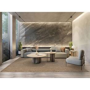 Tapete São Carlos 195cm X 300cm Eco Terra Madeira