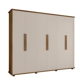 Guarda-roupa Com 4 Gavetas Bolzano Cinamomo Off White