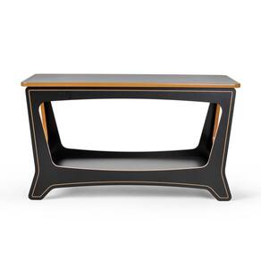 Sapateira para Quarto 80cm Chad 100% Mdf Preto