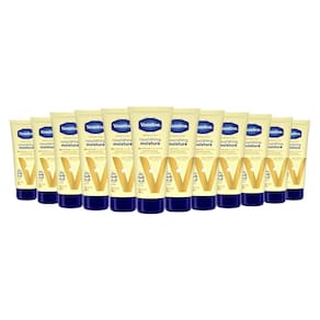Loção corporal, vaselina, hidratação nutritiva, 100 ml, pacote com 12