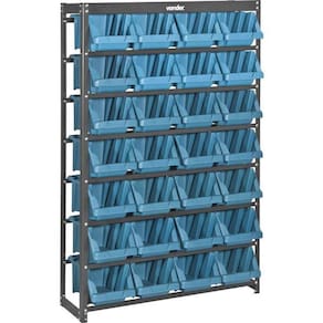 Estante Gaveteiro Metálica 150X95X34Cm Com 28 Peças Gavetas