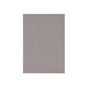 Tapete Felpudo Aconchego 05 Cinza 1,00x1,40m - Edantex