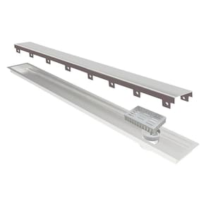 Ralo Linear Elleve Multimaster 286 190cm Com Tampa Inox