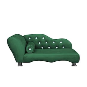 Cama Caminha Diva Pet Veludo Strass Verde Dvinn Verde