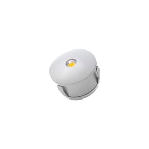 Spot De Embutir Nordecor Zora Mini Led 1w Bivolt Branco 3000k Luz Amarela