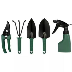 Kit 5 Peças com Maleta para Jardinagem (Ideal Para Jardim Poda Plantação Horta)