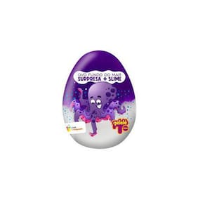 Slime Fundo do Mar Ovo + Surpresa Gelelé