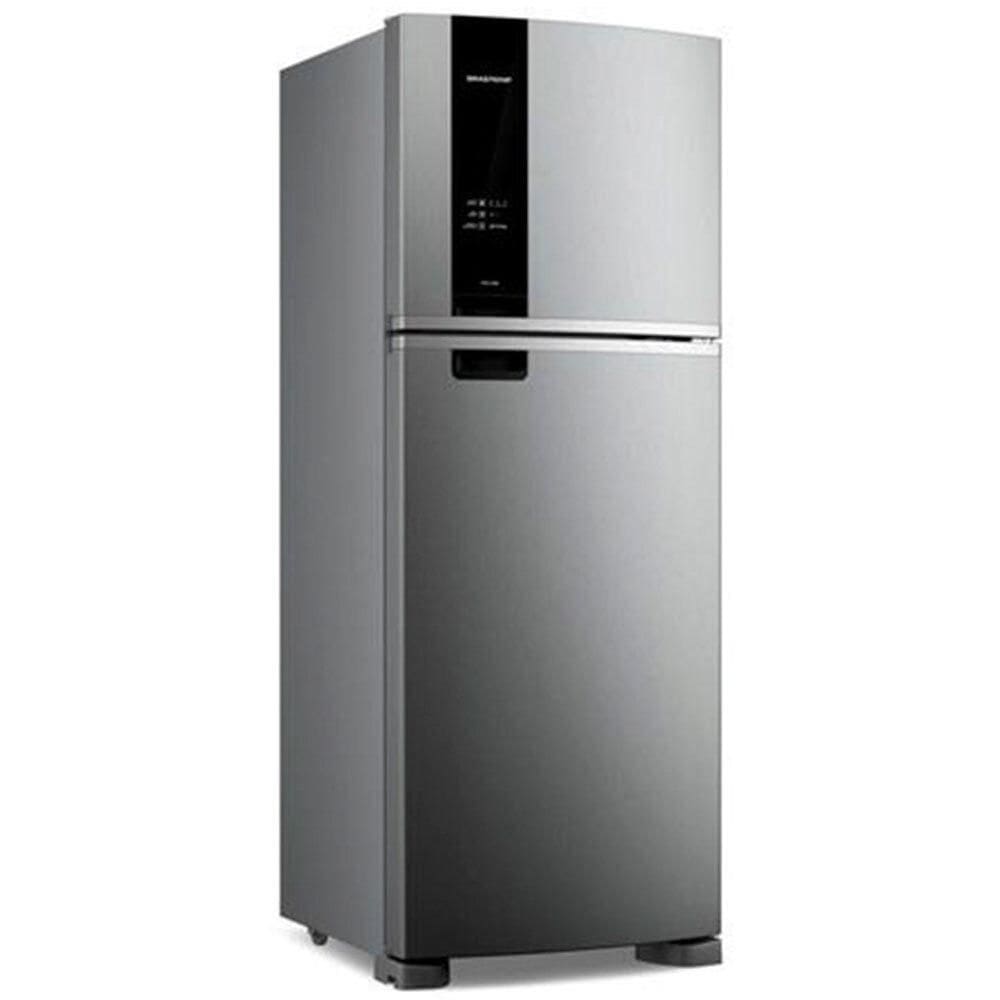 Geladeira Brastemp Frost Free Duplex Inox 461 Litros BRM45JK - 110 Volts
