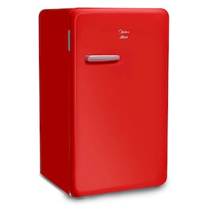 Frigobar Retrô Midea 95 Litros MRV10V1 Vermelho Rubi 110V