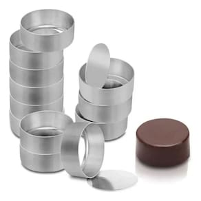 Forminha Fundo Falso Nº 3 Kit Com 24 Unidades (5cm)