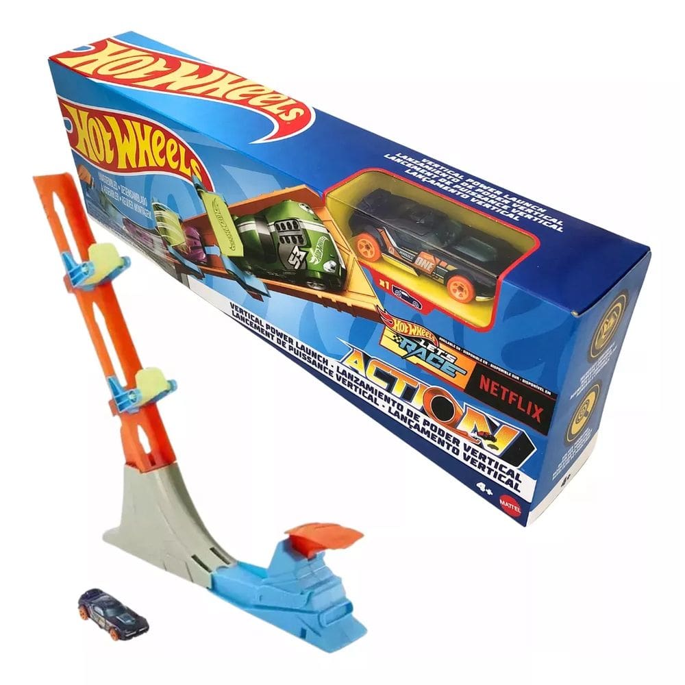 Pista Hot Wheels Lançamento Vertical - Vertical Power Launch