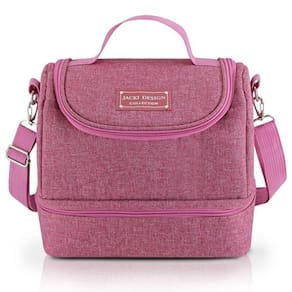 Bolsa Térmica C/ 2 Compartimentos Concept Rosa