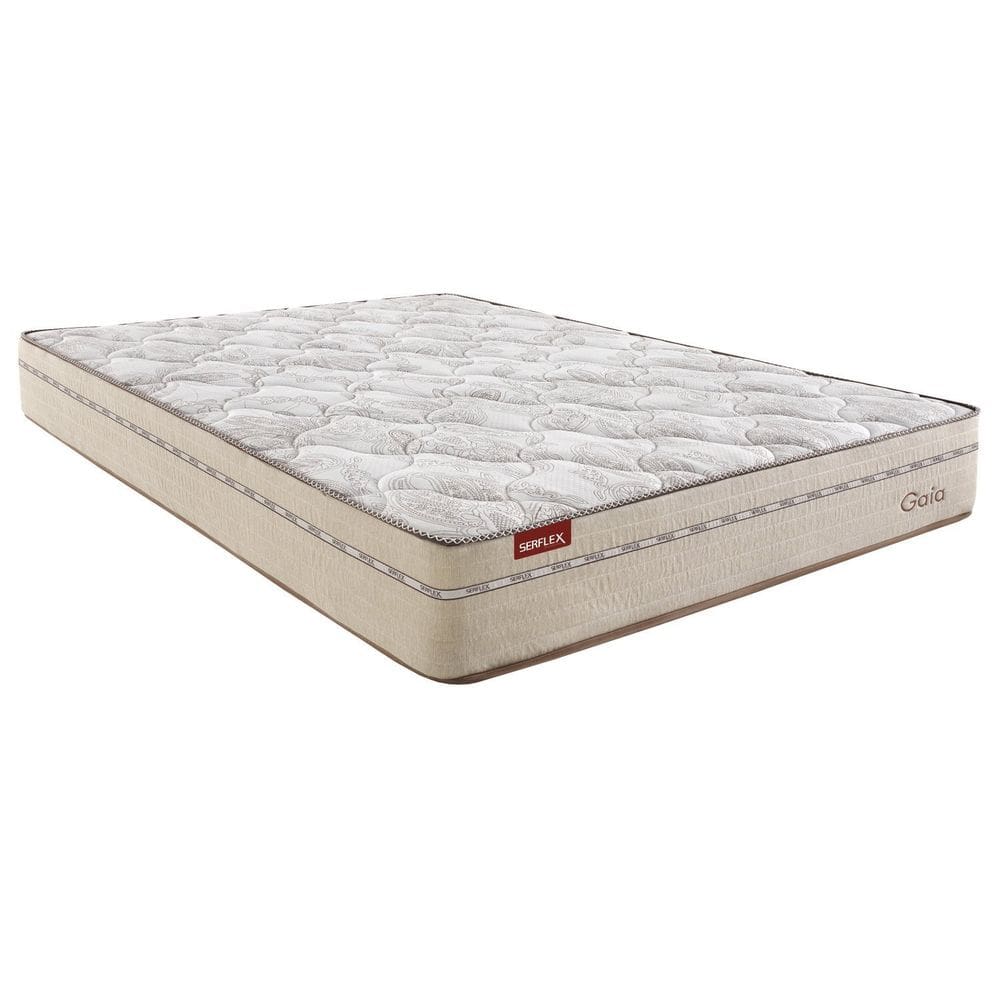 Colchao Viuvo Serflex Molas Ensacadas 30x110x188cm Bege