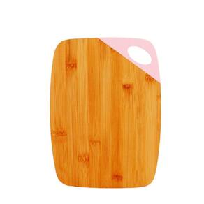 Tábua Para Corte Nature Candy Cor Rosa 22X30Cm Bambu