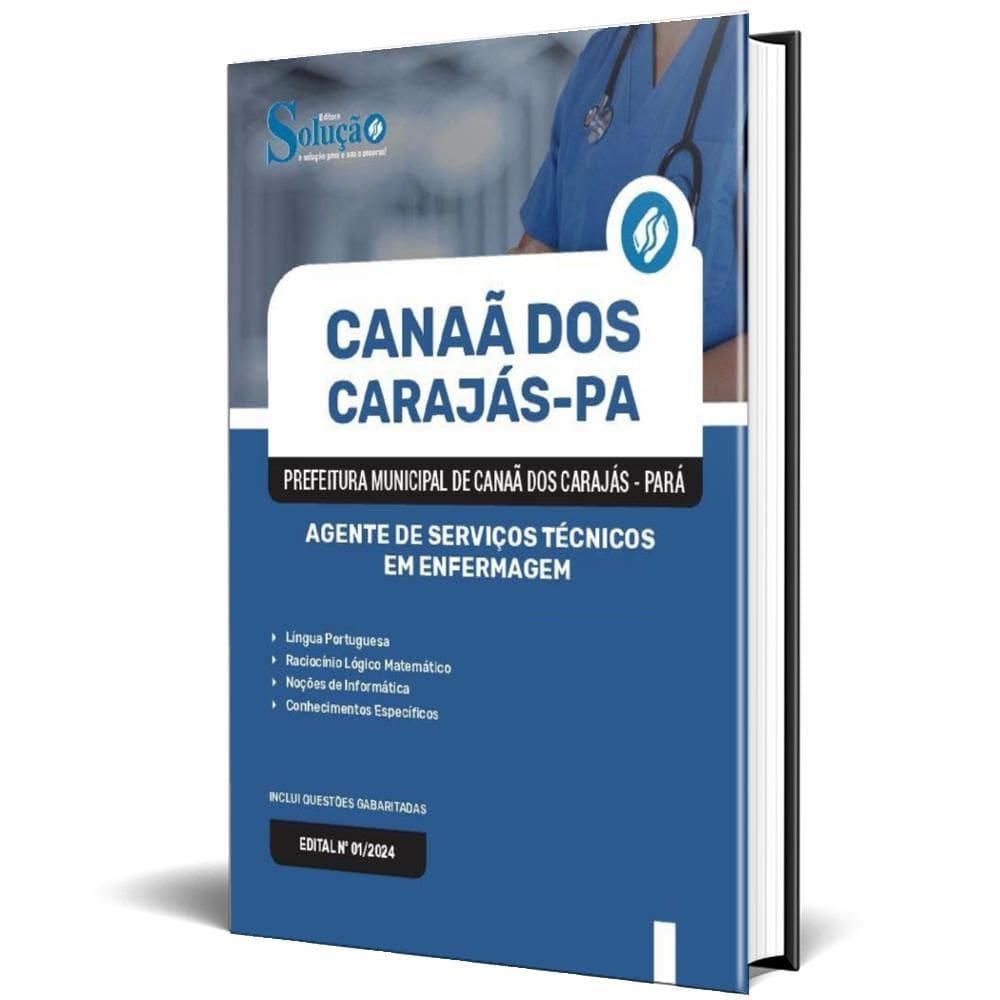 Apostila Prefeitura Canaã Dos Carajás Pa 2024 Agente