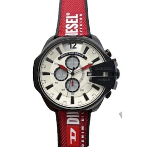 Relógio Masculino Mega Dz4512 Vermelho Confira