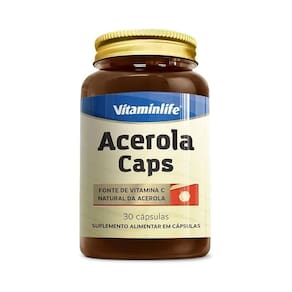 Acerola Caps 30 Cápsulas Vitaminlife