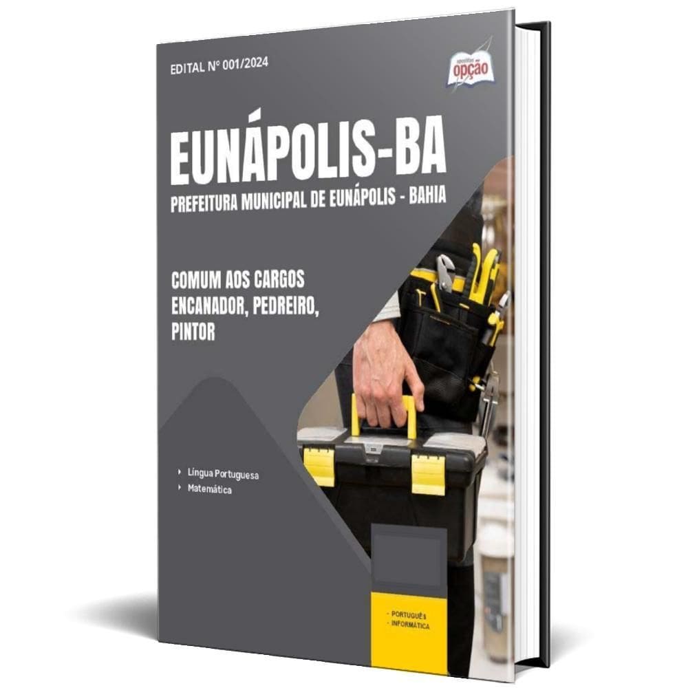 Apostila Prefeitura Eunápolis Ba 2024 Comum Aos Cargos: